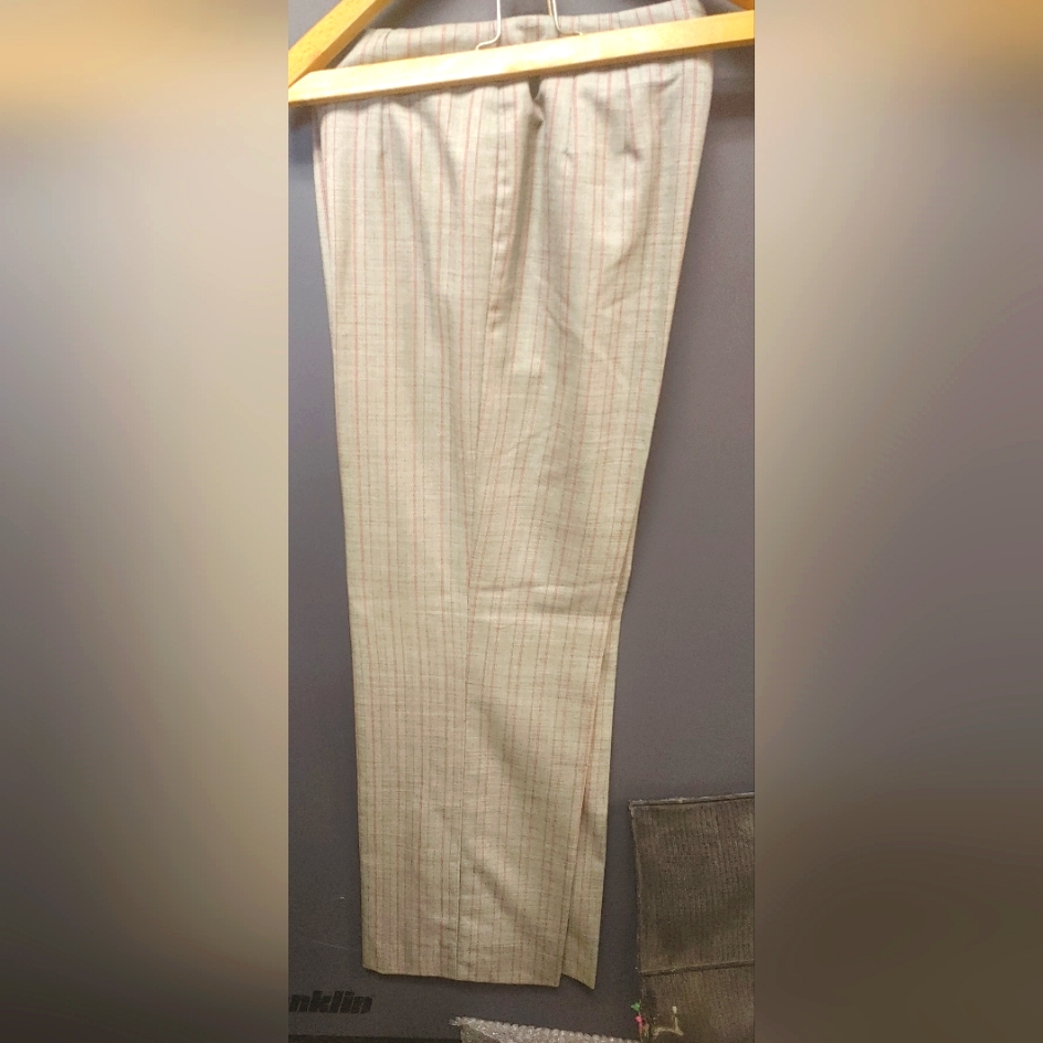 Carlisle Silvery With Red Stripe Pants